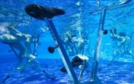 Underwater Spinning (Image via Getty Images)